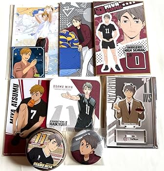 ハイキュー　おにぎり宮　宮兄弟グッズセット　ばら売り不可 Amazon.co.jp: ハイキュー︎ 稲荷崎 宮兄弟 グッズセット 25NY : おもちゃ